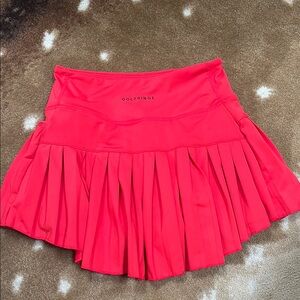 Red goldhinge  athletic skirt!!